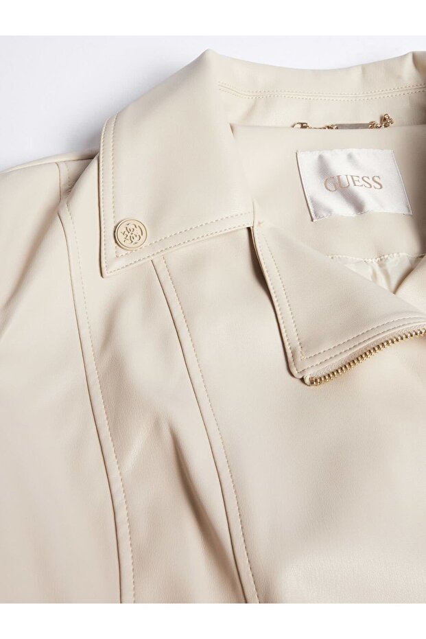 Clemence Kadın Biker Ceket - 3