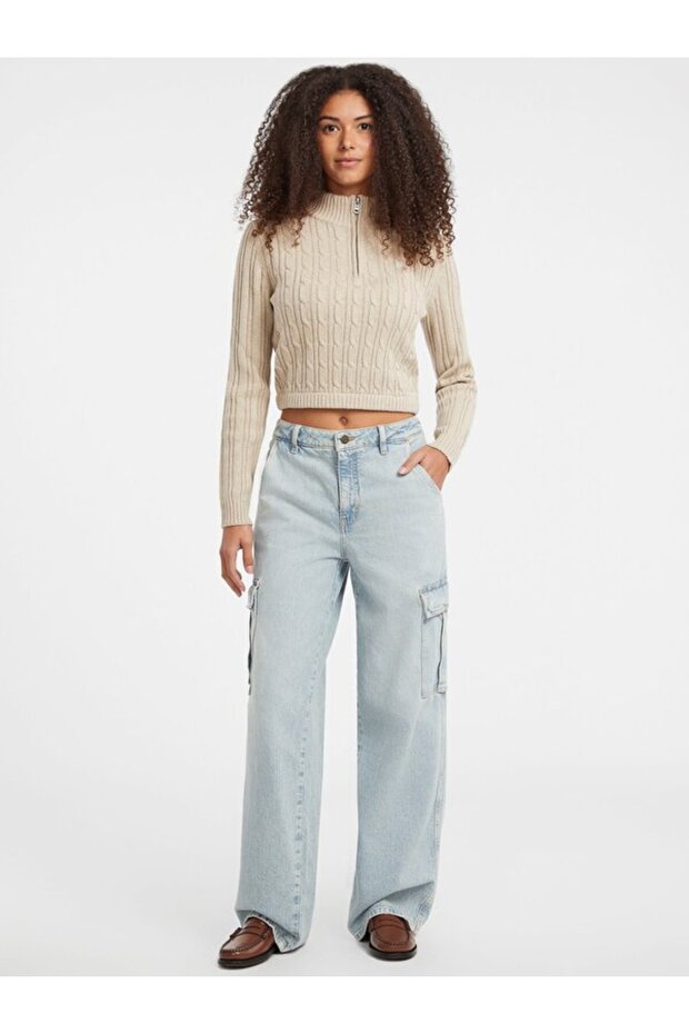 Jeans Kadın Triko - 2