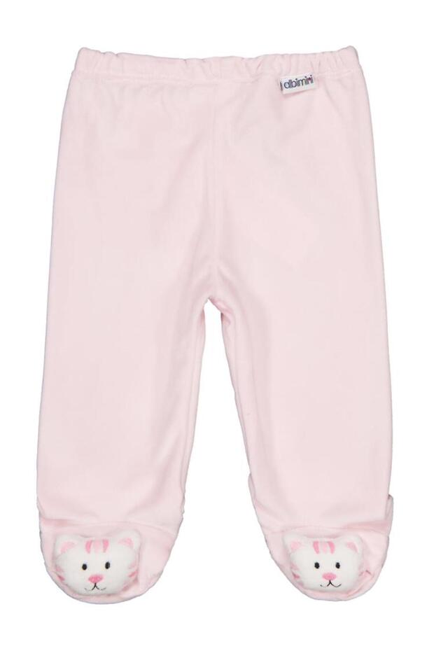 Civil baby flat velboa booties 1-6 months single bottom baby - pink 6-9 months