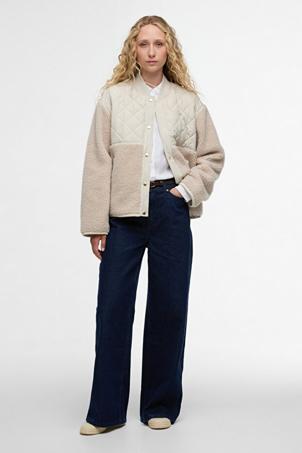 Wetherby Polar Ceket CR31 Oatmeal/Silver Cloud - 3