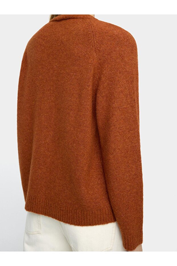 Düz Örme Hırka - 4