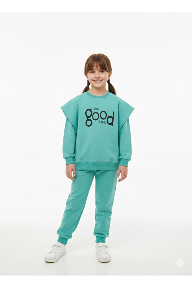 1002 Good Girl's Fleece-Lined 2-Piece Set