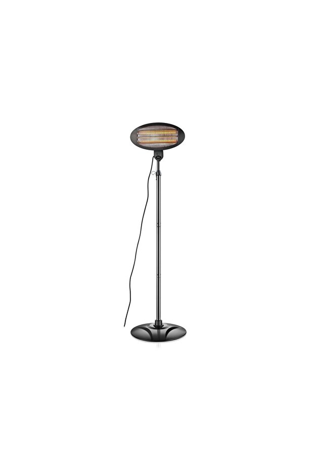 quartz patio heater 2000 W with stand - 4