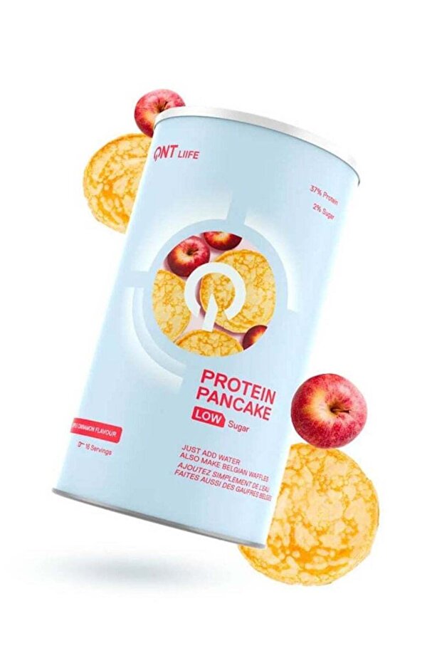 Life Protein Pancake Low Sugar, Apple Cinnamon, 16 Servings, 500g