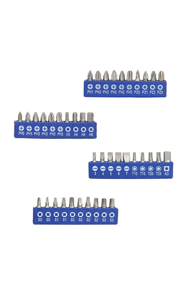 WorkPro WP200518 56-piece Screwdriver Set (Slotted/Squared/Large and Small) + Assorted Screwdriver Bits - 3