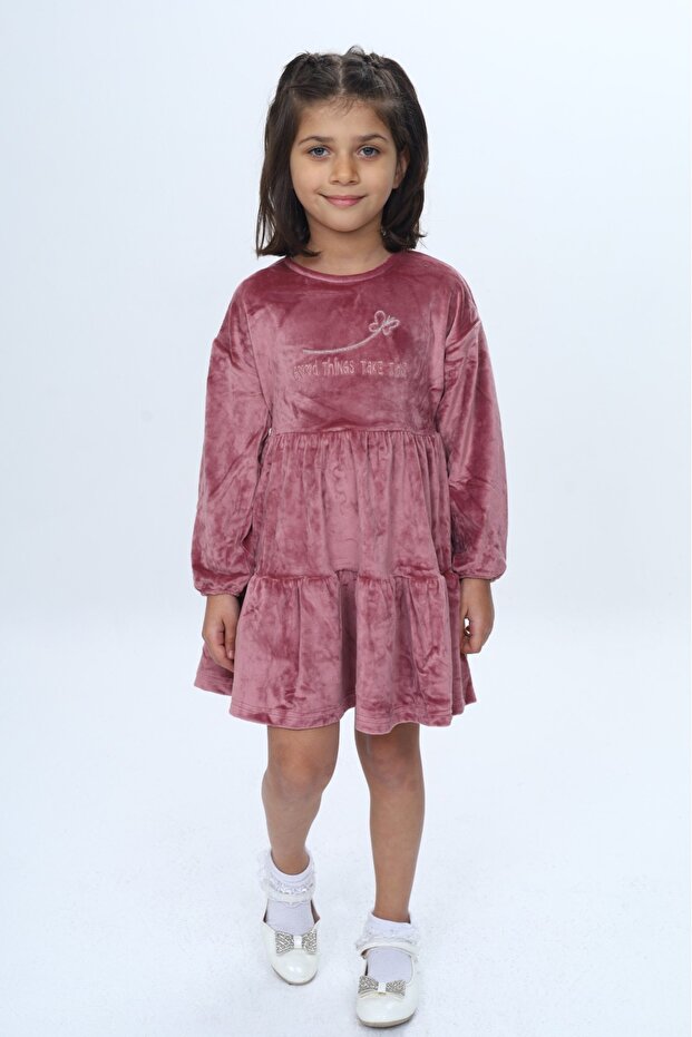 Rochie Brodata pentru Fata - 1