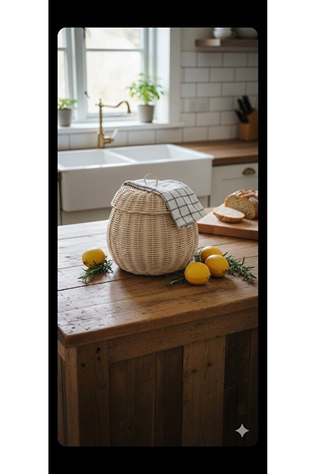 RATTAN BAMBU SEPET - 1