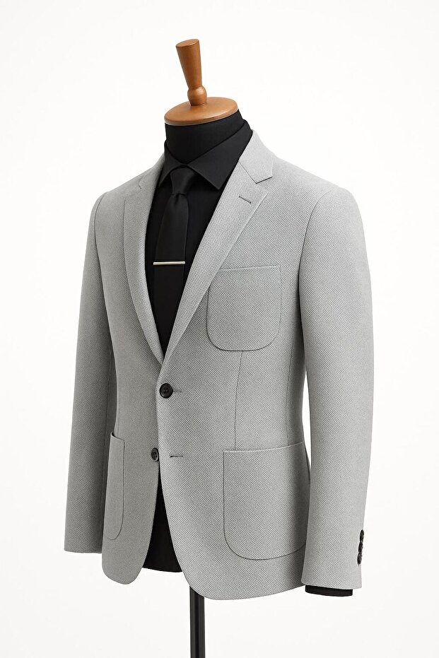 Men's Italian Cut Astarsz Blazer Jacket Classic and Modern Elegance - 7472