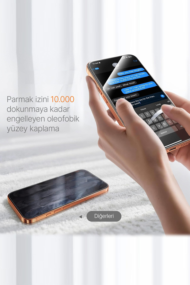 واقي شاشة شفاف يغطي الشاشة بالكامل متوافق مع آيفون 15 برو مع جهاز سهل التركيب من ماجيك بوكس - 8