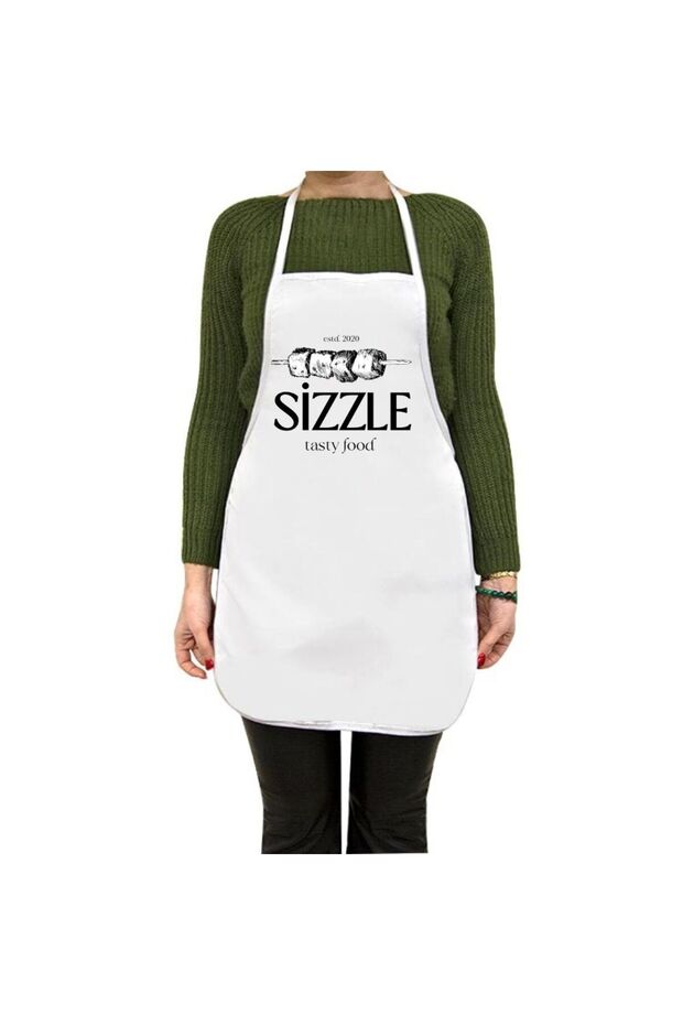 Corporate Logo Kitchen Apron – Company Printed , Adult & Child Model Options Available