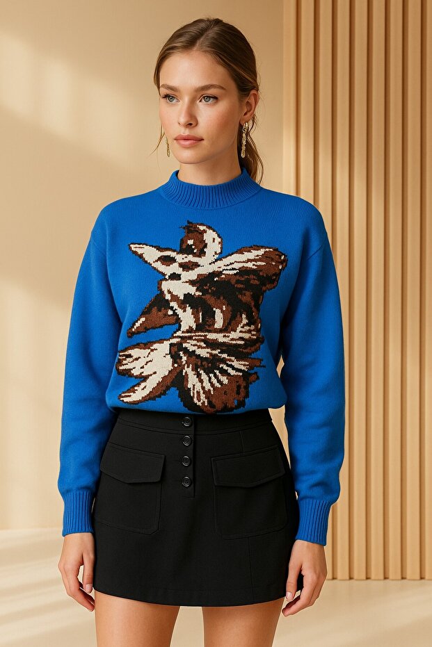 Half Turtleneck Knitwear Sweater
