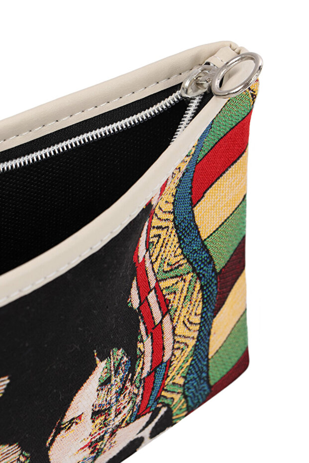 محفظة منسوجة بنمط بوهيمي - 4