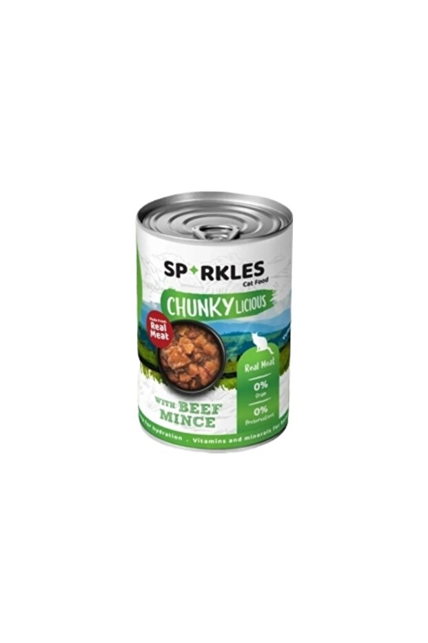 سباركلز طعام رطب للقطط باللحم البقري 400g