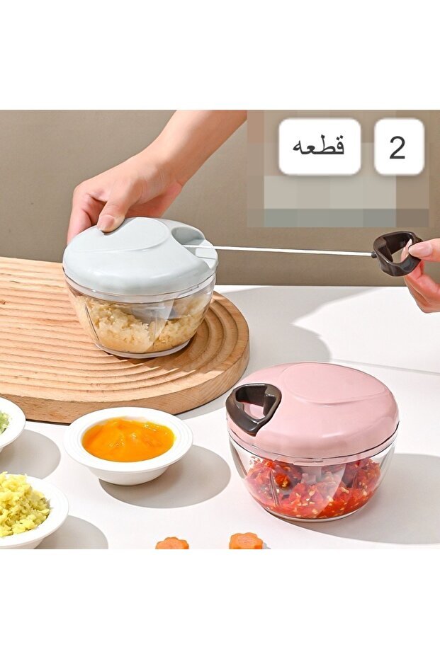 قطاعة الخضروات اليدوية بالخيط - 1