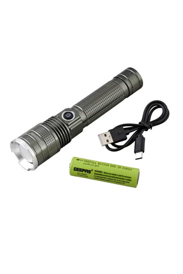 مصباح فلاش LED قابل لإعادة الشحن - 2