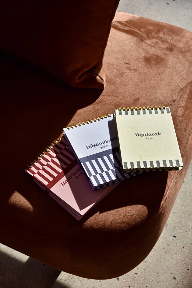 مجموعة دفاتر ملاحظات مكونة من 3 قطع (A6) - 5