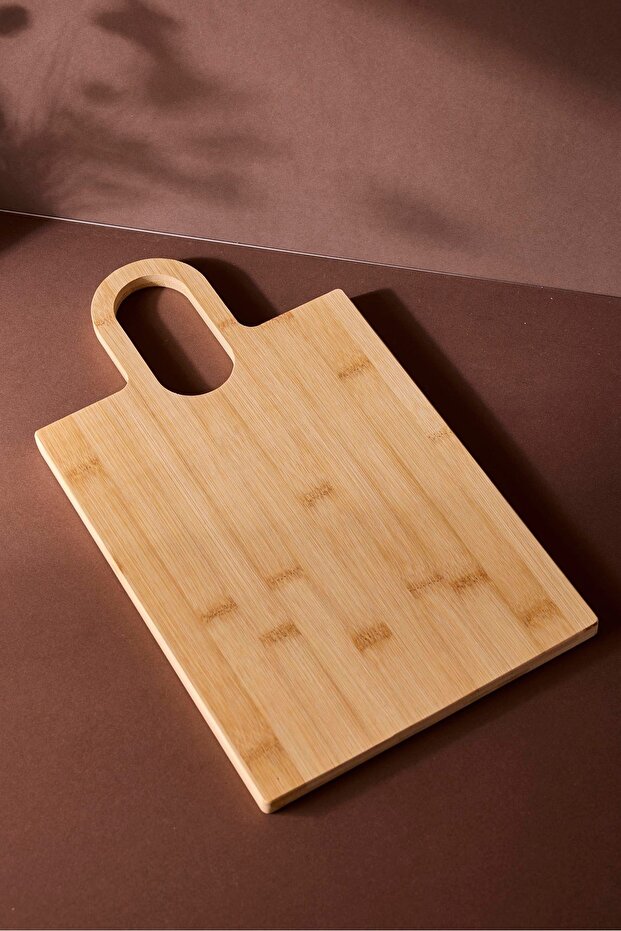 لوح تقطيع مستطيل من الخيزران الهولو 38×22 سم - 3