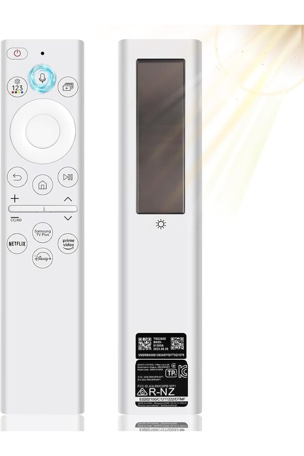 BN59-01391A Solar Voice Remote Replacement for Samsung Frame TV (White)
