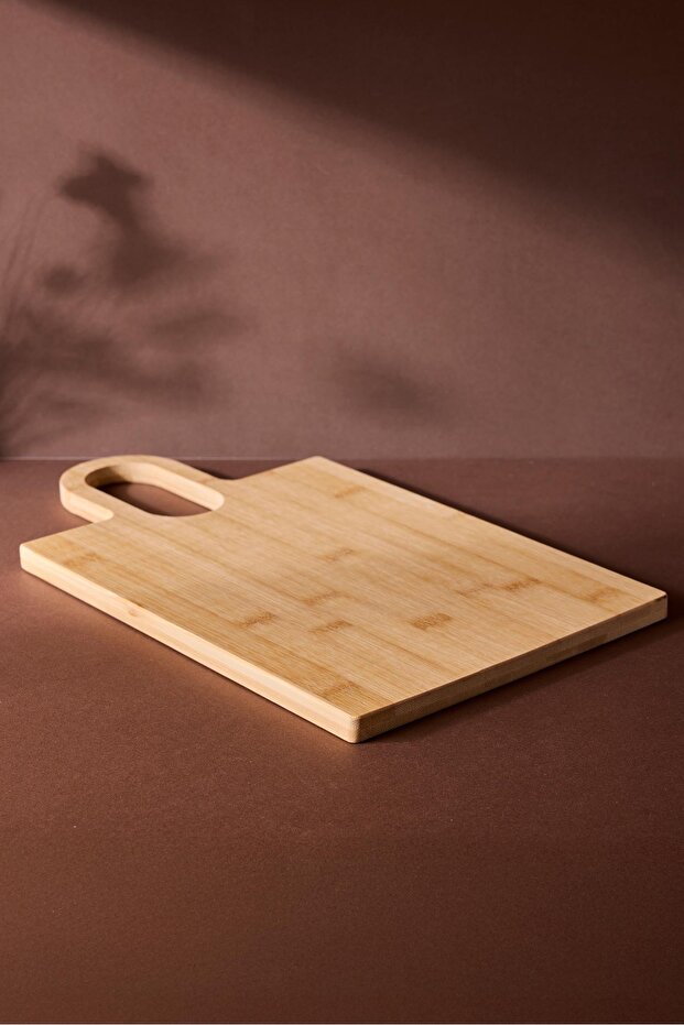 لوح تقطيع مستطيل من الخيزران الهولو 38×22 سم - 2