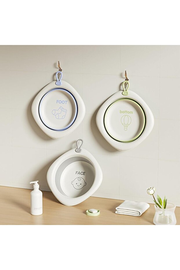 Foldable Washing Basin Set - 6