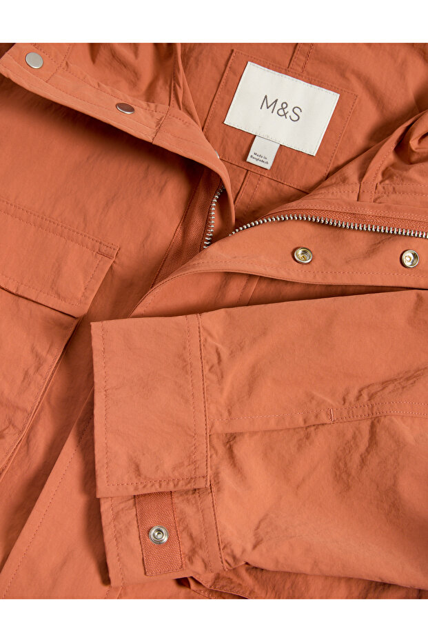 4 Cepli Kapüşonlu Ceket - 7