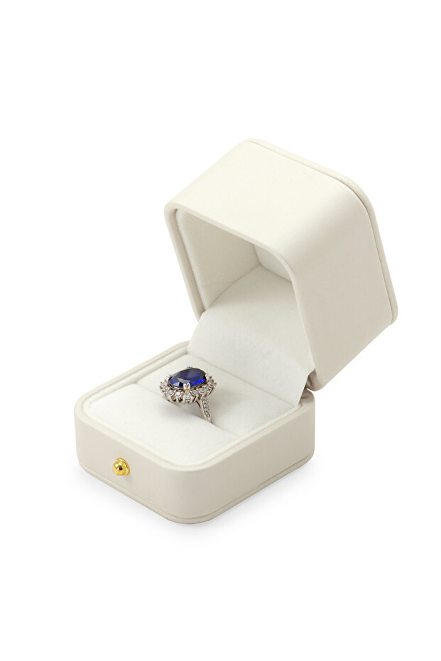 Ring Box Oirlv Leather Ring Box White Jewelry Box Gift for Wedding Earrings Necklace Box Pendant Bra