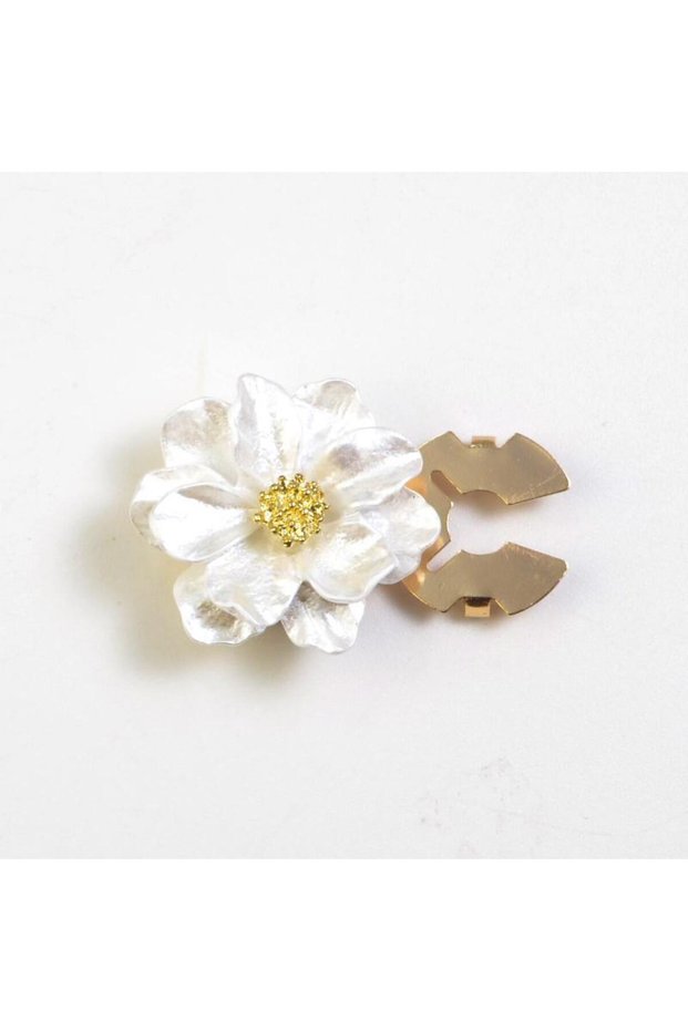 White Pearl Rhinestone Cufflinks Button Covers Fashion Clothing Decoration Cute Pearl Sleeve Button