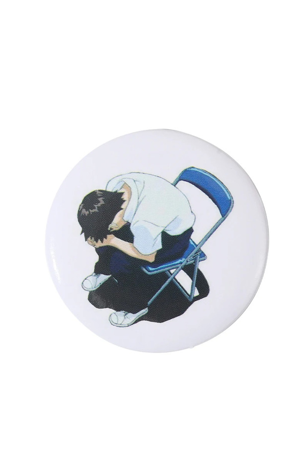 32MM M 32-75MM Tinplate Pin Button Cartoon Anime Characters Round Icon Collection Brooch Badges Back