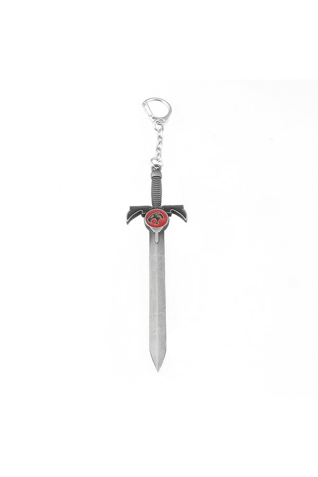 K00192-01 Cartoon Thundercats Keychain Women Men Jewelry Weapon Model Metal Pendant Keyring For Fans
