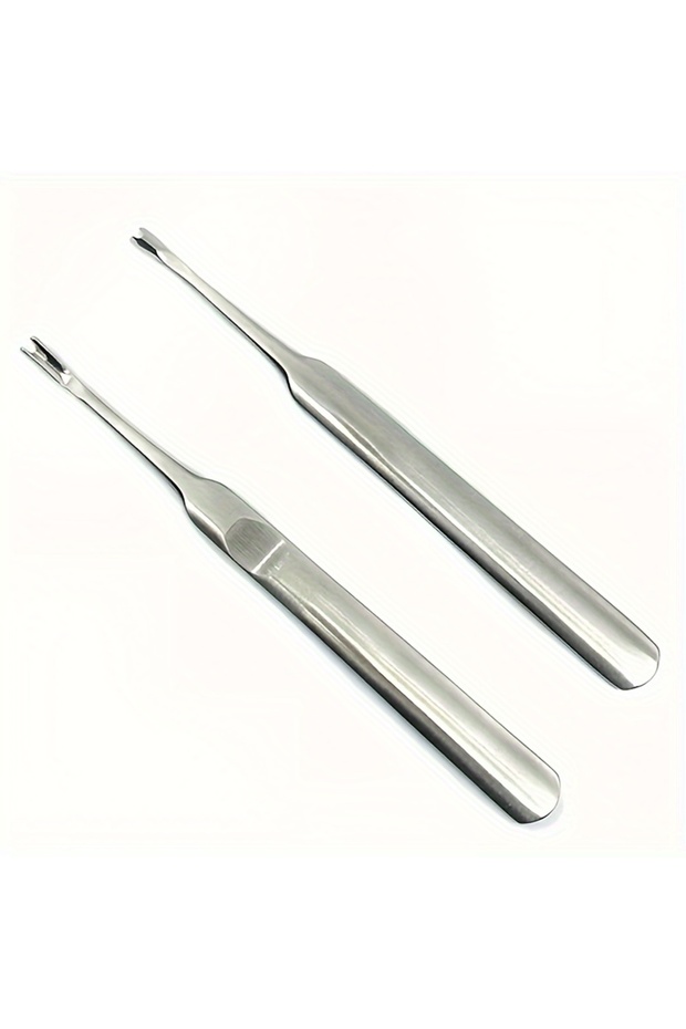 Mr-2107 Cuticle Remover Dead Skin Pusher Surgical Grade Stainless Steel Nail Art Manicure Tools Scra