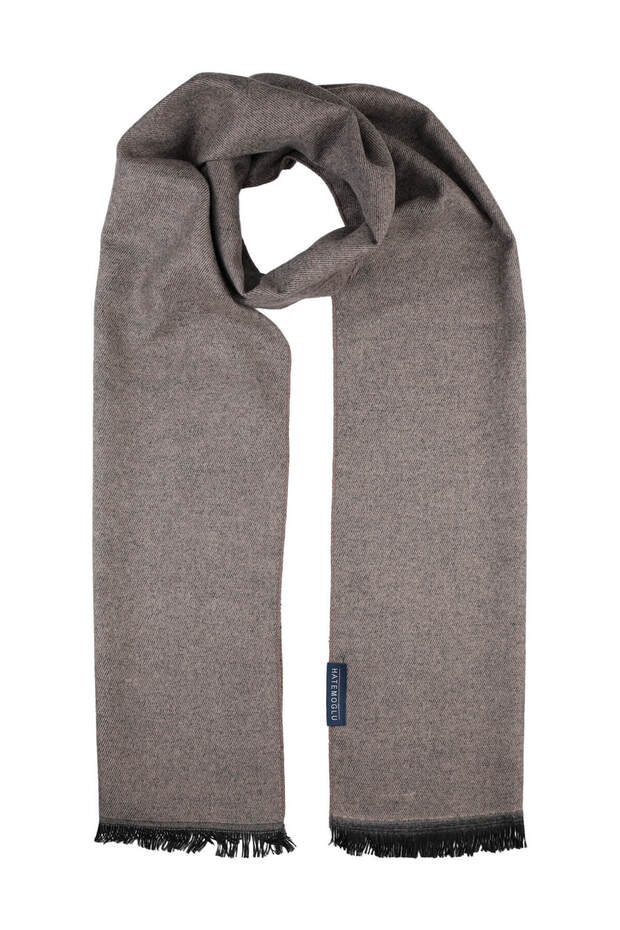 Bej Çift Taraflı Atkı - 1