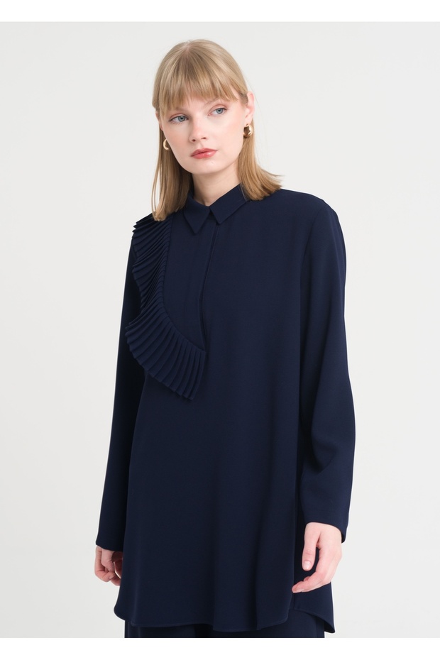 Pilise Detaylı Tunik - 3