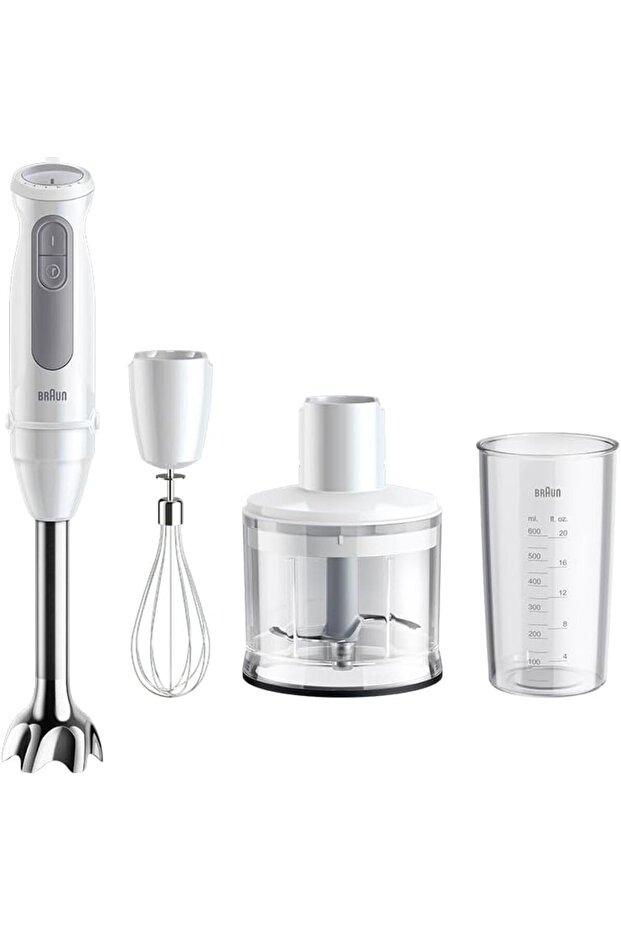 MultiQuick 5 Hand Blender MQ50236M - 1000W, 21 Speeds, PowerBell VPlus, White