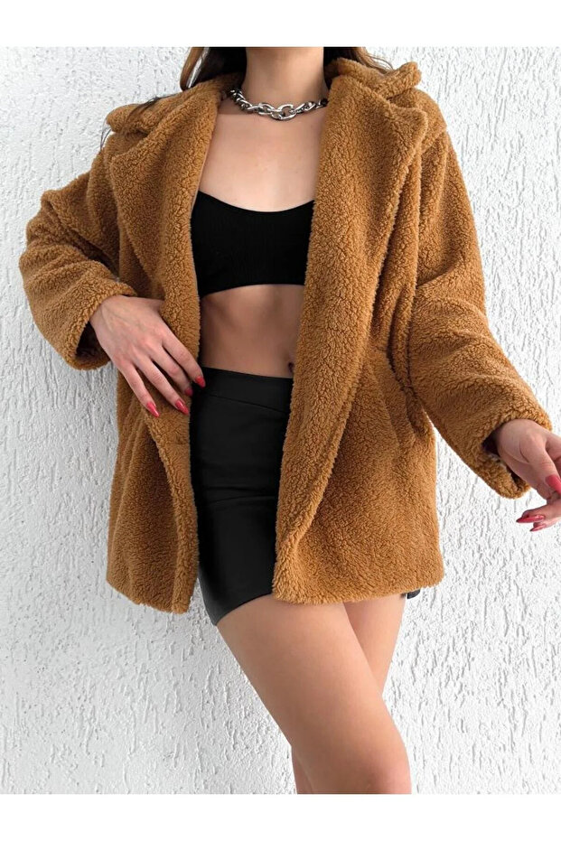 سترة قطيفة بأربعة أزرار غير مبطنة - 3