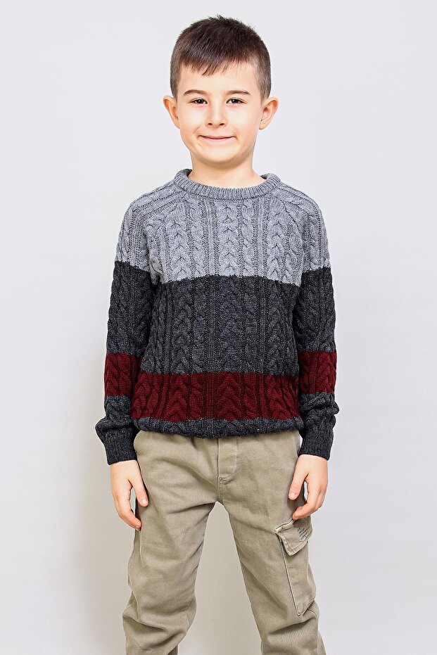 Boys' Knitwear Sweater (C20-187517)