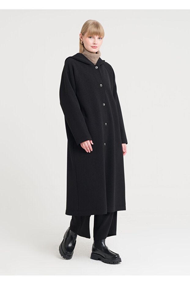 Reglan Kol Kapşonlu Kap - 2