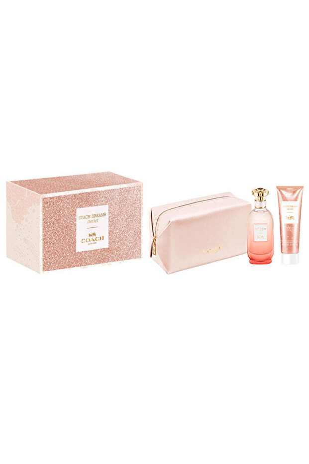 Dreams Sunset For Women Set Eau De Parfum 90ml + Bl 100ml + Pouch