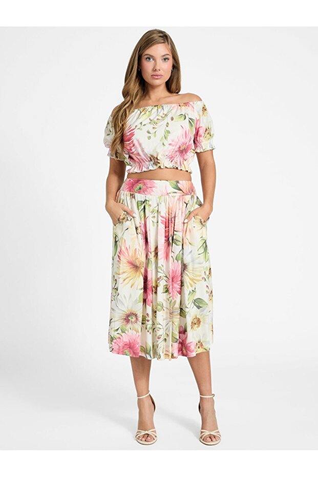 Off Shoulder Kadın Bluz - 2