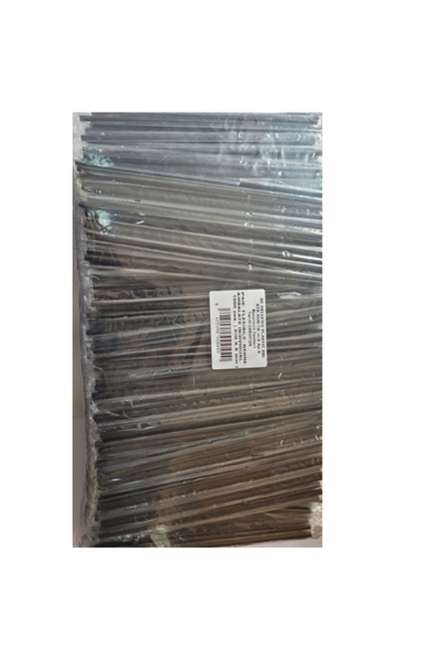 Black Flex Straws 1000 pcs - 1