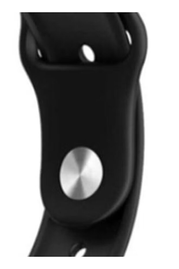 ساعة ذكية تعمل بتقنية بلوتوث، تدعم المكالمات باللمس الكامل، مزودة بحزام قابل للاستبدال، لون أسود، متوافقة مع نظامي أندرويد وiOS - 3