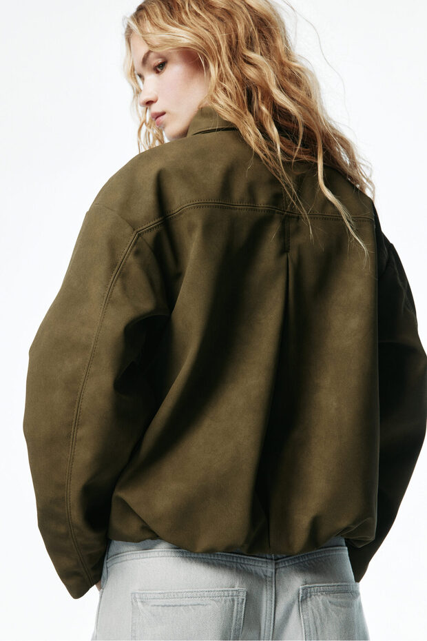 Yakalı Pilot Ceketi - 5