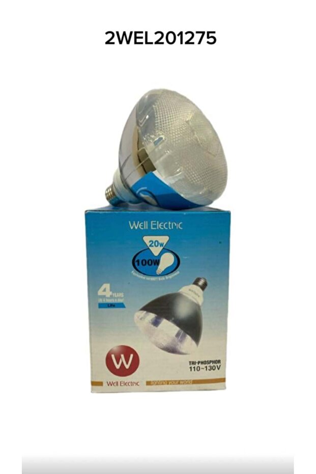 كبسولة WELL PAR 38 20w 110v E27 BLU عدد 5حبة