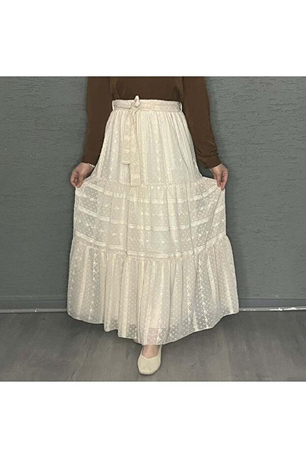 ASTARLI DANTELLİ ETEK - 1