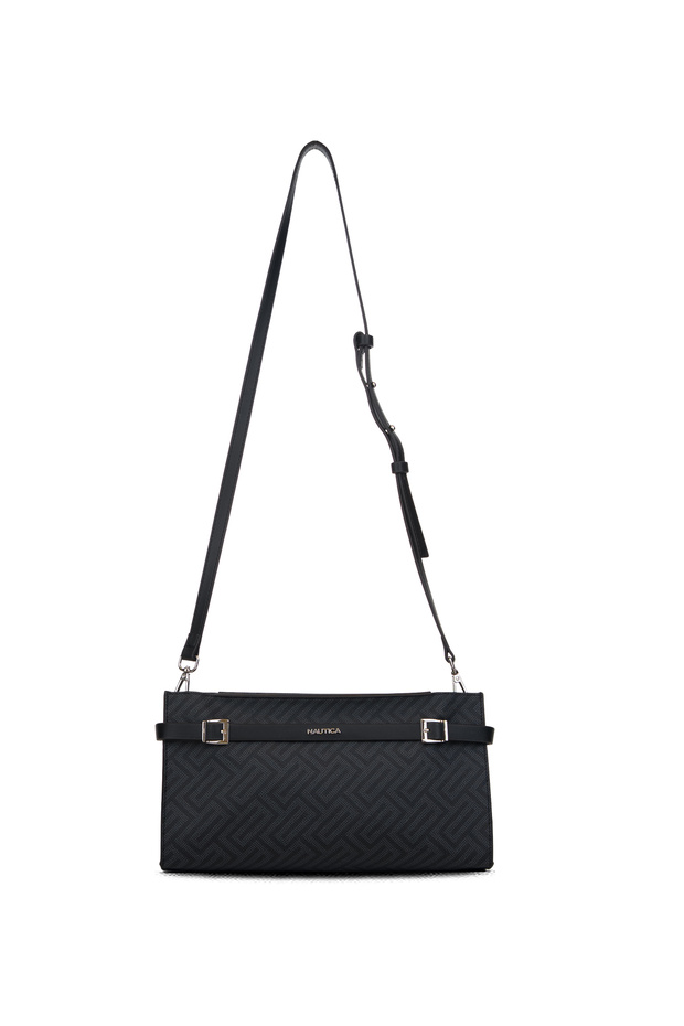 Black-Black Women's Messenger Bag Cn7630T