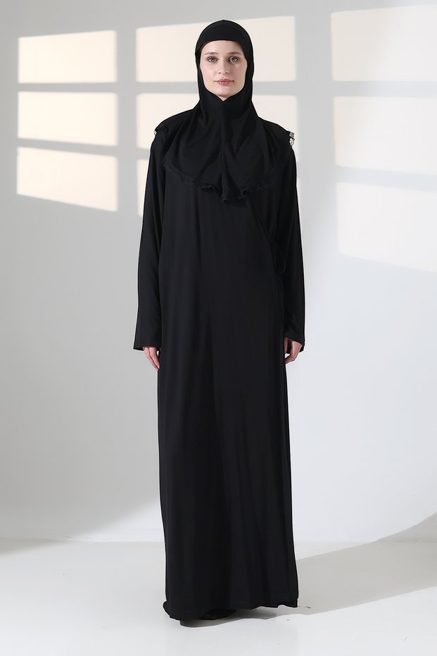 Women's Lighal Viscosine Shawl-Prayer Dress Set
