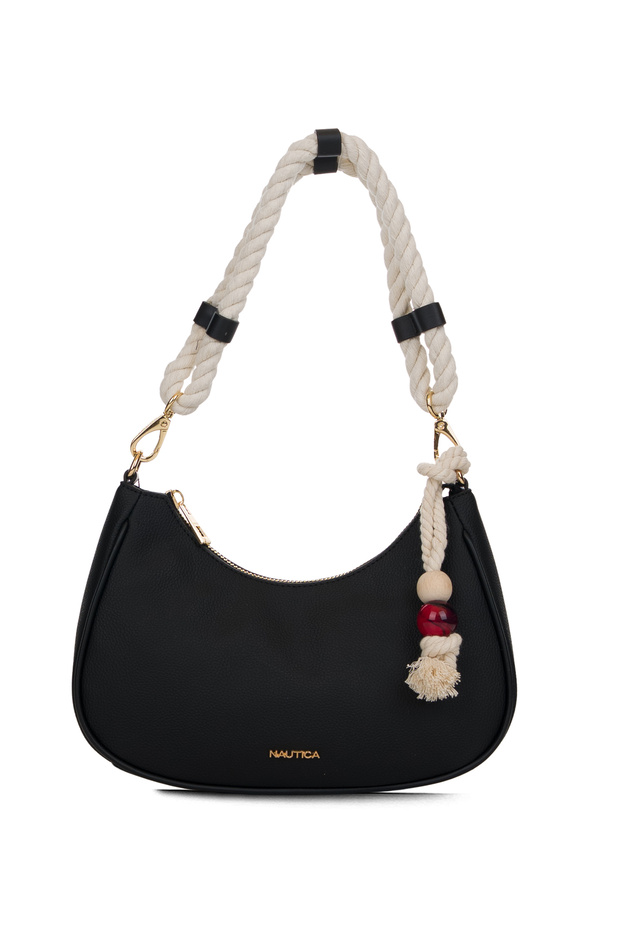 Black Women's Shoulder Bag Cn7659T