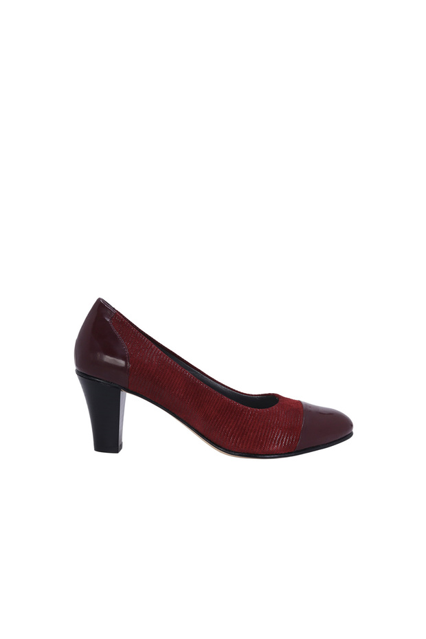 26940R Patent Leather Heeled Women's Shoes