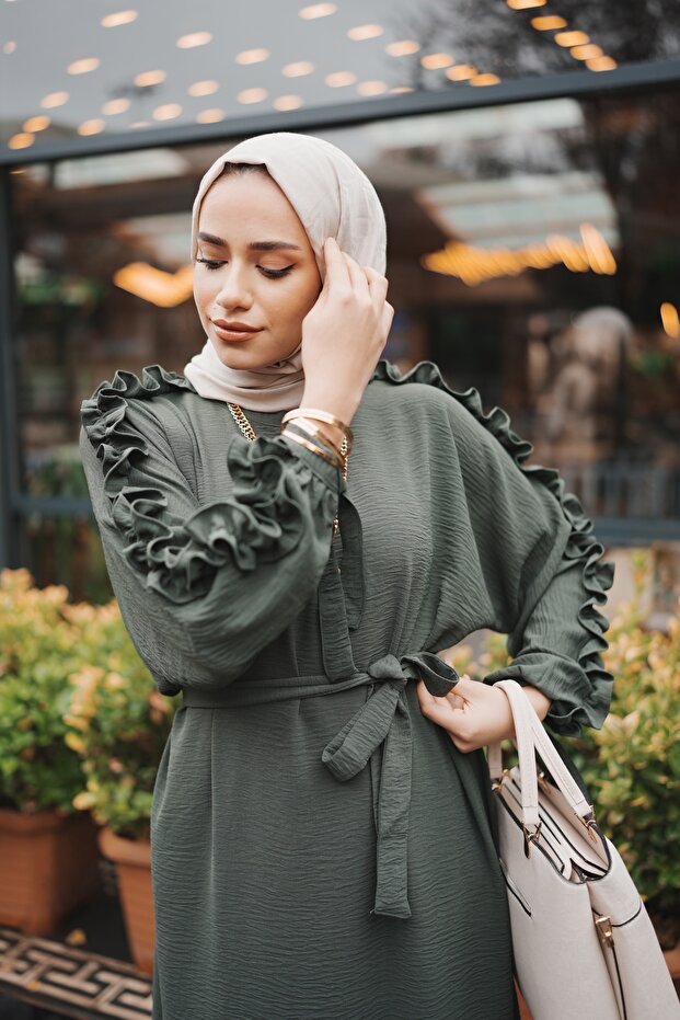 طقم ميلا المزدوج المكشكش - 6