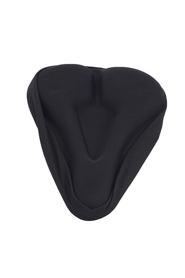 black Mountain Bike Saddle 3D Breathable Cushion Cover Thick Soft Bicycle Seat Ma Silicone Sponge Ge