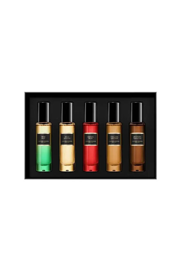 For Unisex Discovery Set Eau De Parfum 5X15ml (True Oud + Gold Incense + Sandal Rub